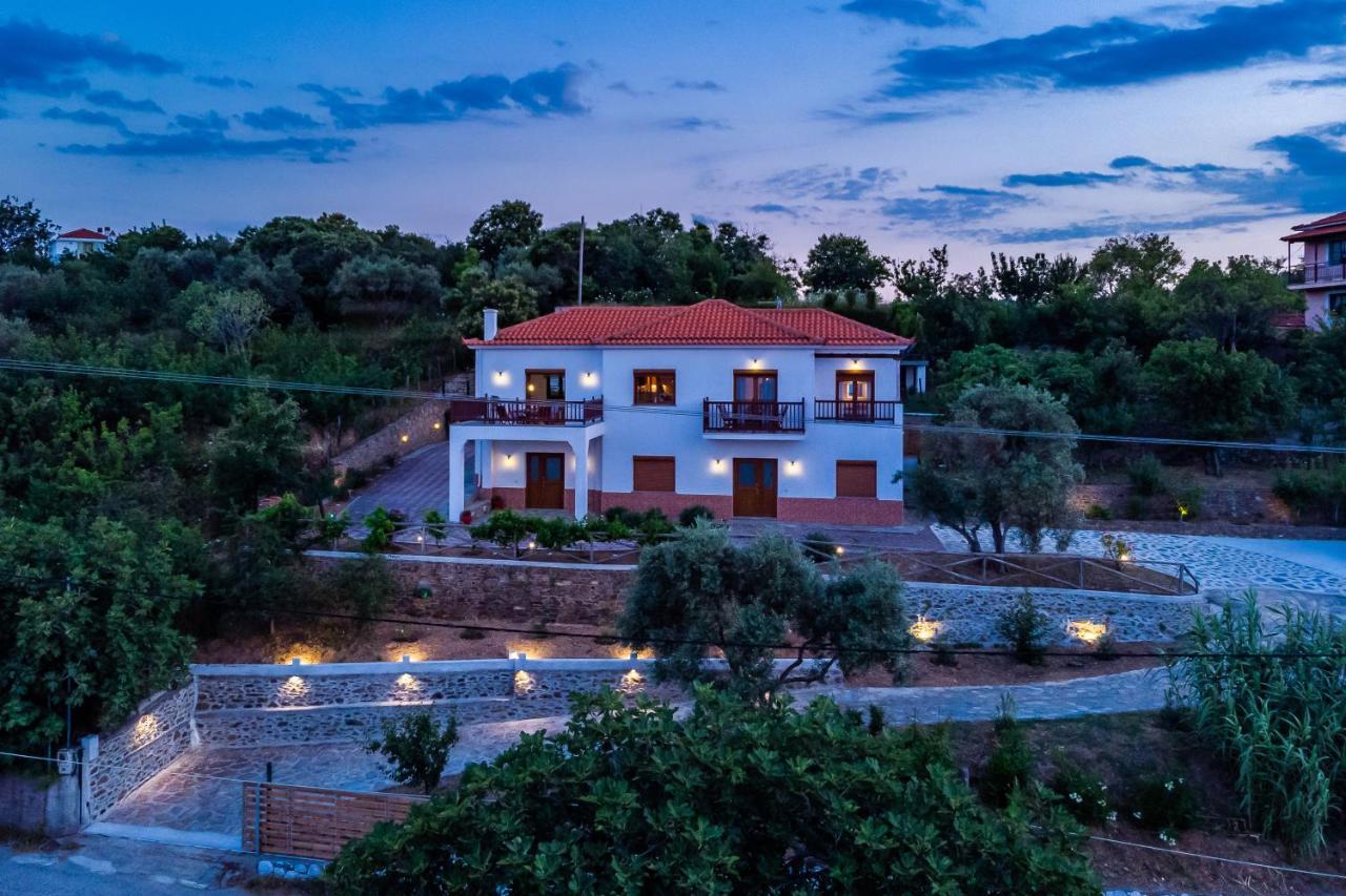Villa Margini, Aegean Views , Pool Villa, Skopelos Exterior foto